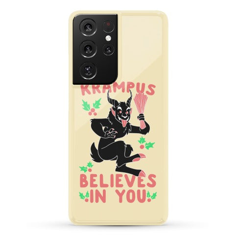 Krampus Believes in You Phone Case